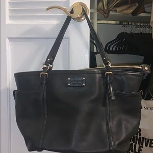 Authentic Kate Spade Black Leather Bag